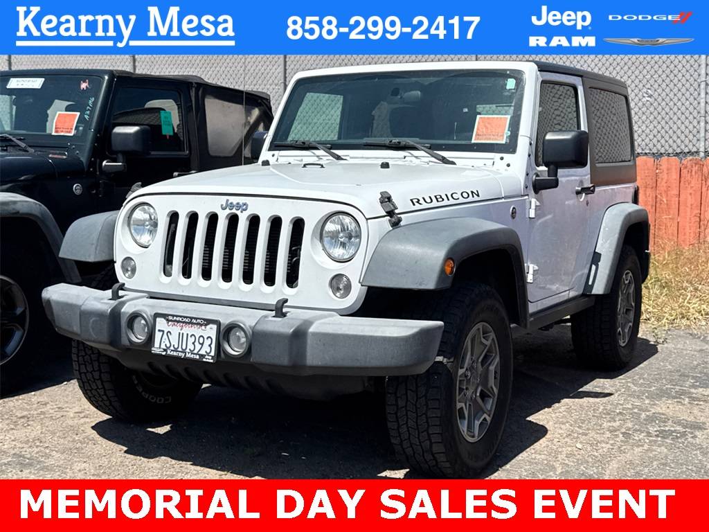 2016 Jeep Wrangler Rubicon — SUV — 124,939 mi — San Diego, CA