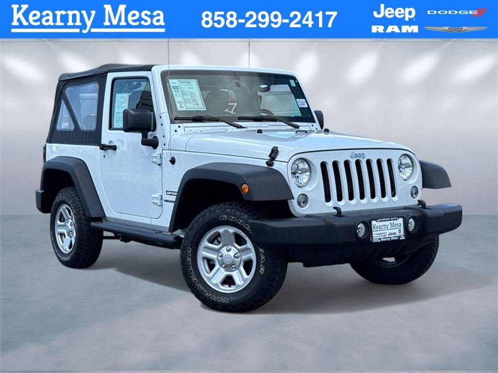 2016 Jeep Wrangler Sport — SUV — 19,672 mi — San Diego, CA
