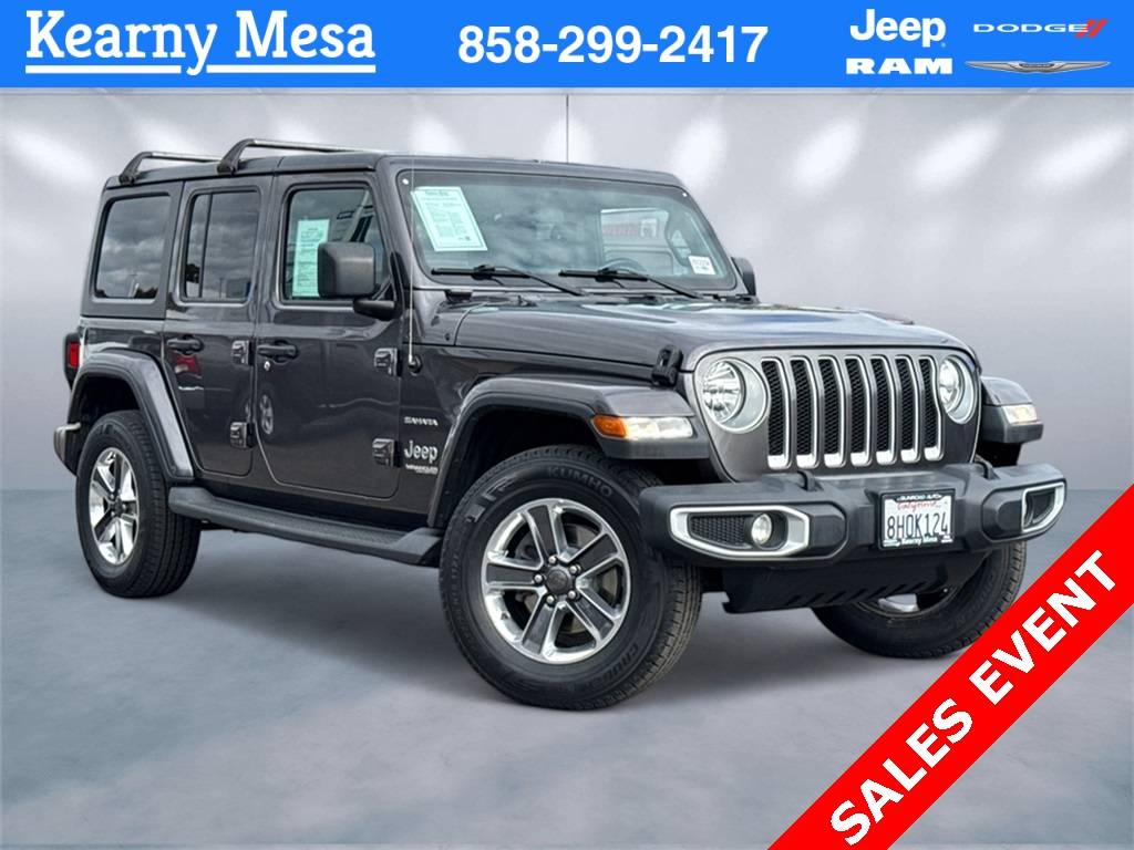 2019 Jeep Wrangler Sahara — SUV — 86,177 mi — San Diego, CA