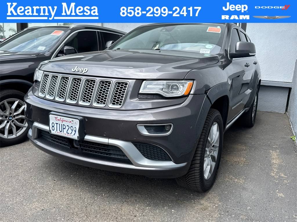 2015 Jeep Grand Cherokee Summit — SUV — 60,637 mi — San Diego, CA
