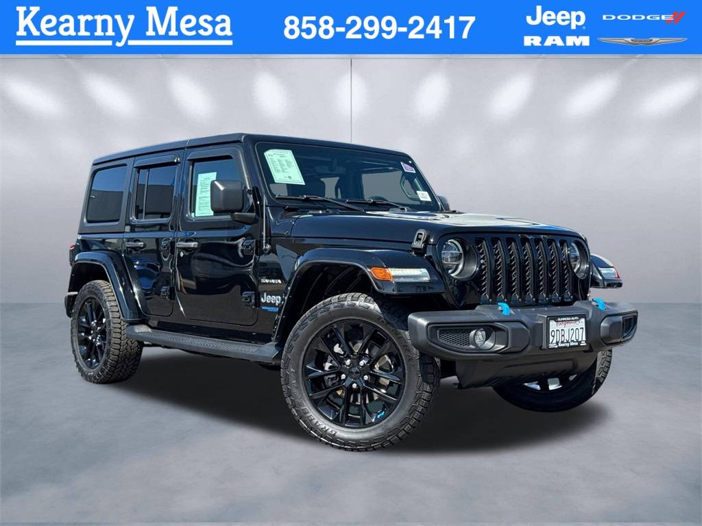 2022 Jeep Wrangler Sahara 4xe — SUV — 34,295 mi — San Diego, CA
