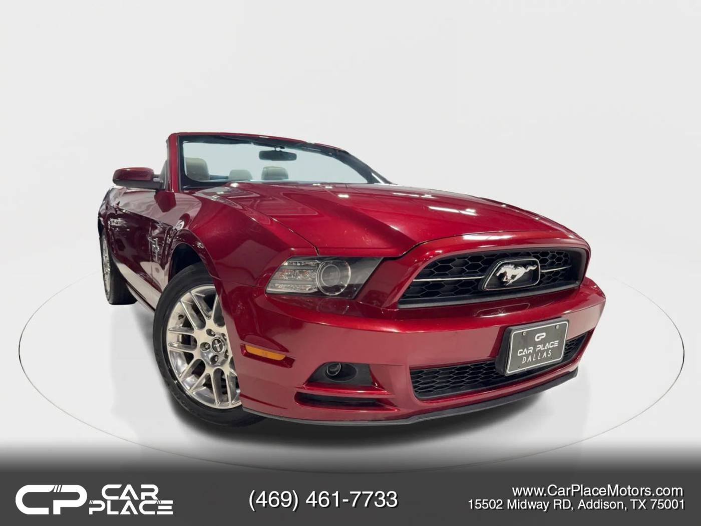 2014 Ford Mustang V6 Premium — Convertible — 77,632 mi — Addison, TX
