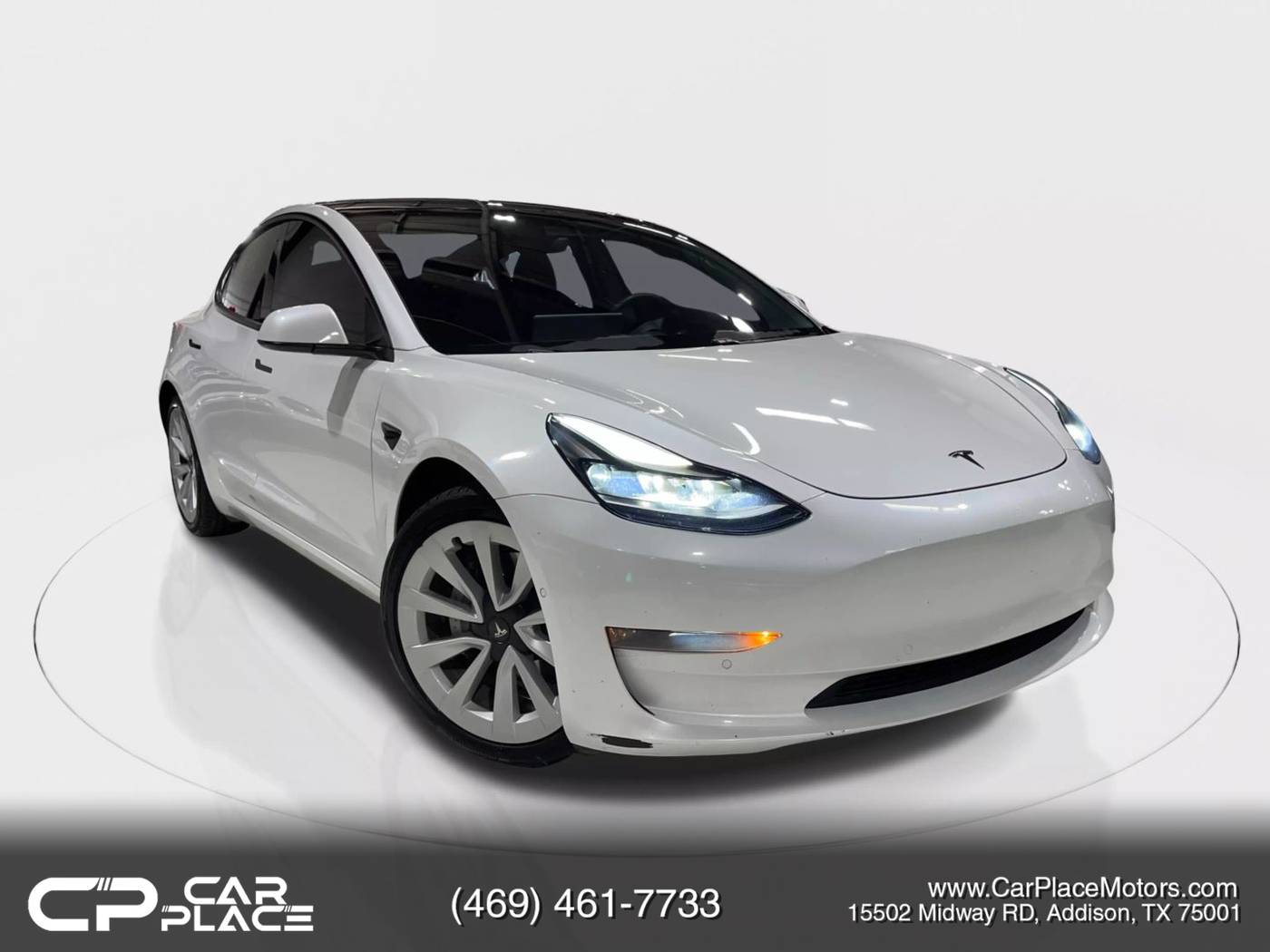 2021 Tesla Model 3 Long Range — Sedan — 75,071 mi — Addison, TX