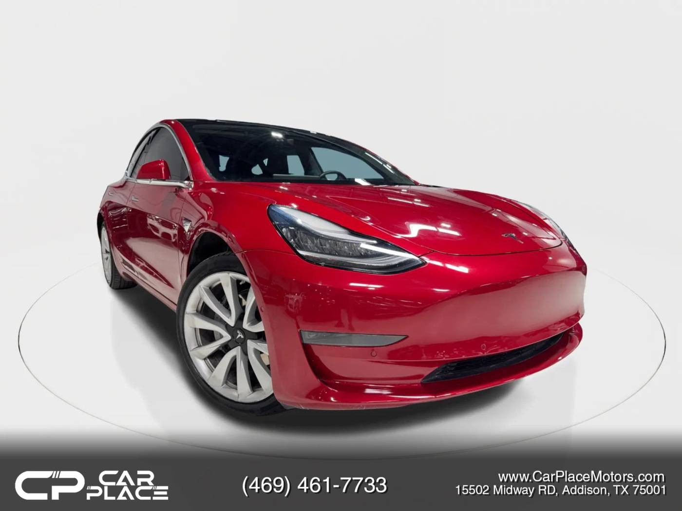 2020 Tesla Model 3 Standard Range Plus — Sedan — 68,240 mi — Addison, TX