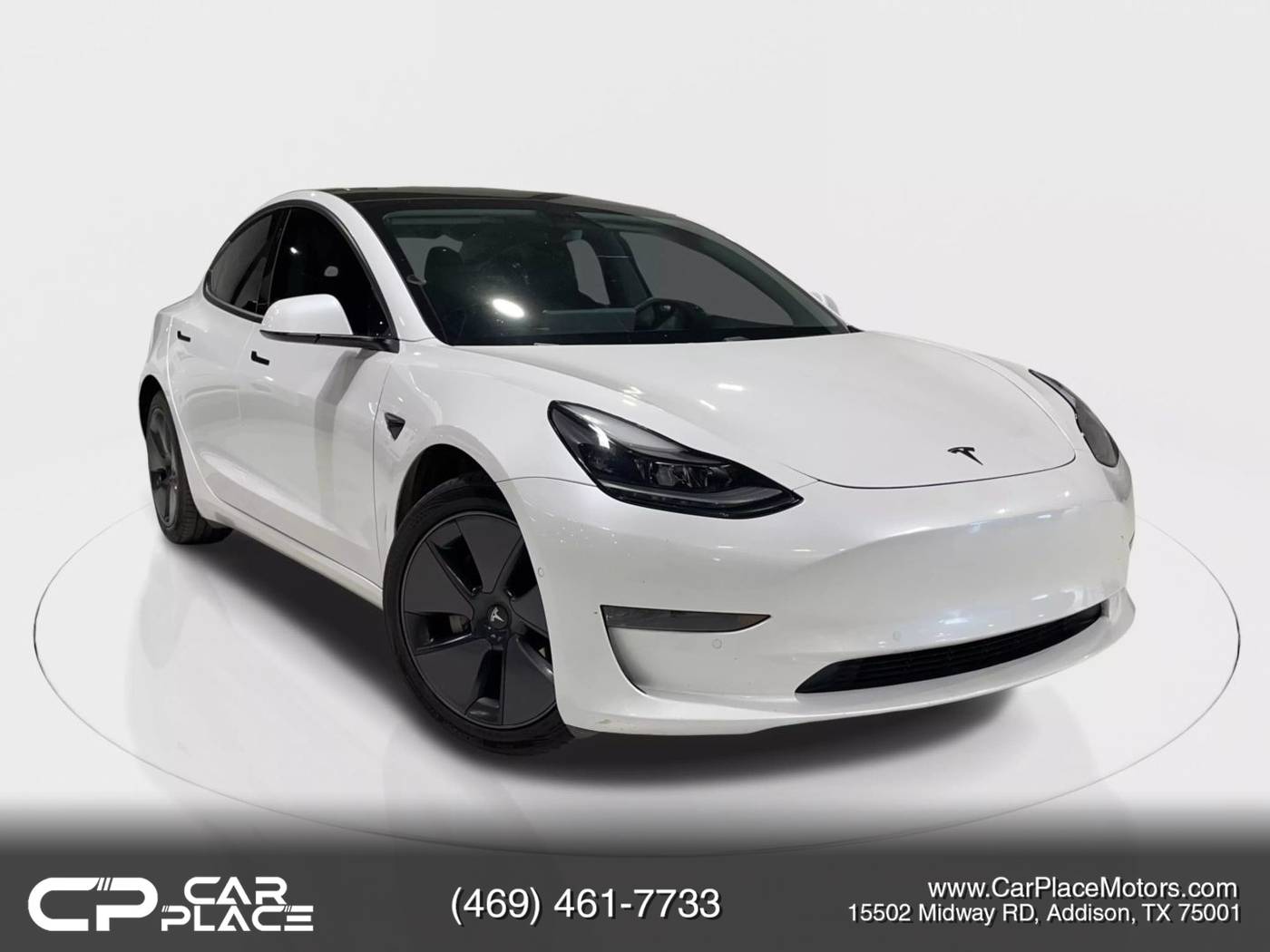 2021 Tesla Model 3 Standard Range Plus — Sedan — 91,848 mi — Addison, TX