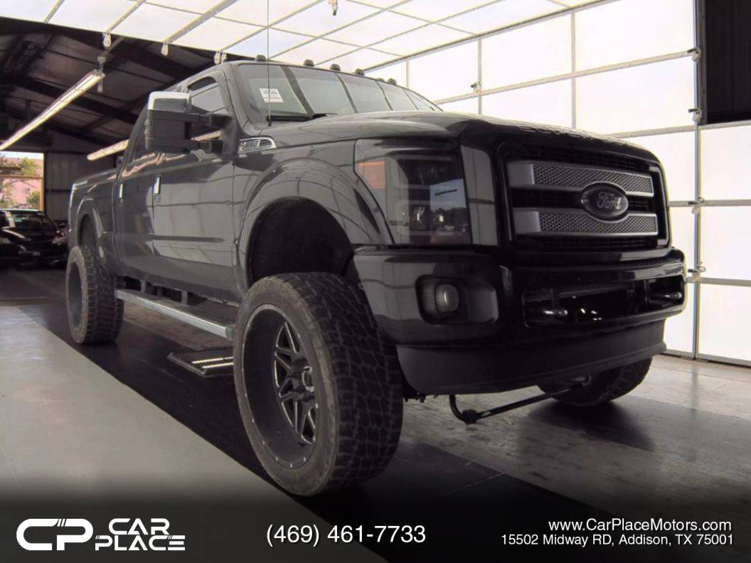 2015 Ford Super Duty F-250 Platinum — Pickup Truck — 86,691 mi — Addison, TX