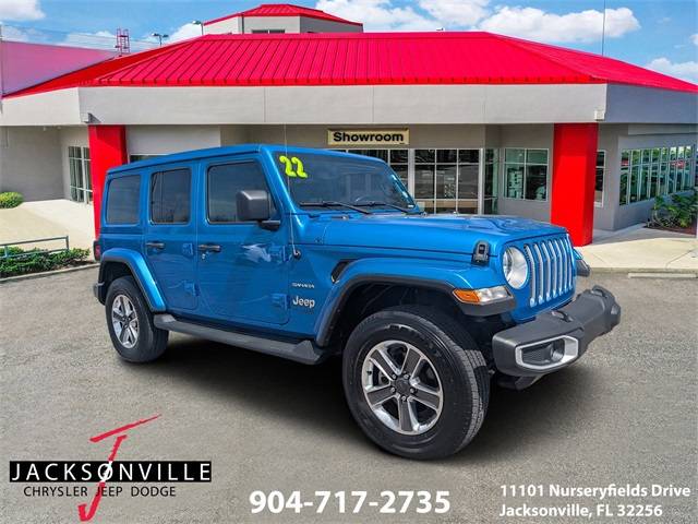 2022 Jeep Wrangler Sahara — SUV — 42,929 mi — Jacksonville, FL