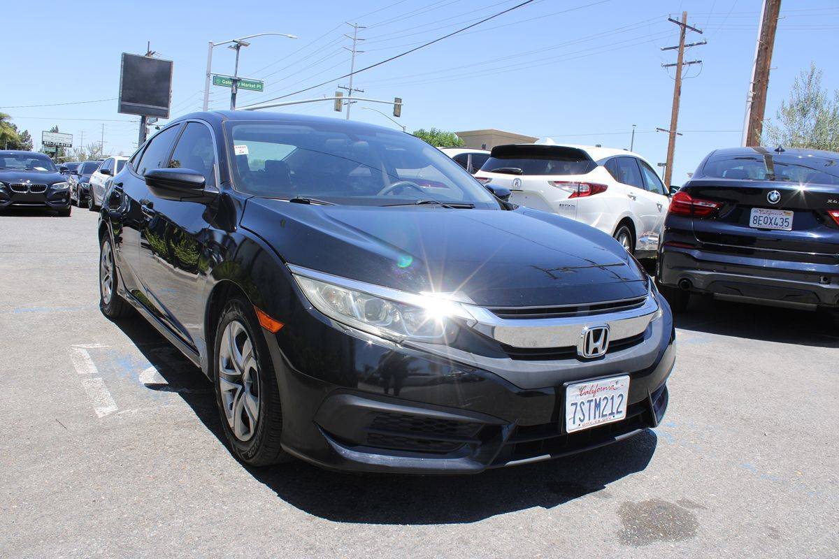 2016 Honda Civic LX — Sedan — 107,205 mi — Norco, CA