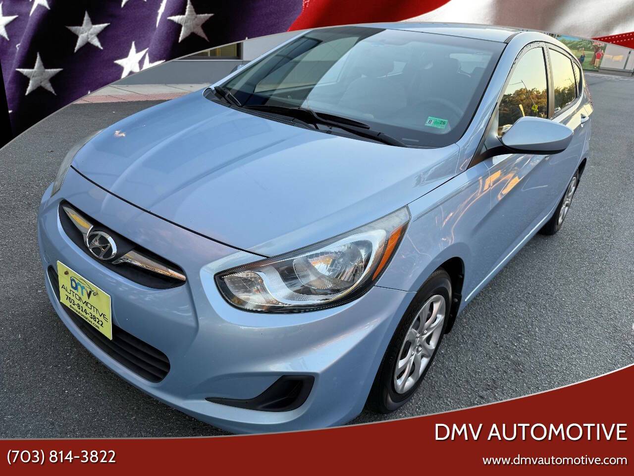 2013 Hyundai Accent GS — Hatchback — 107,282 mi — Falls Church, VA