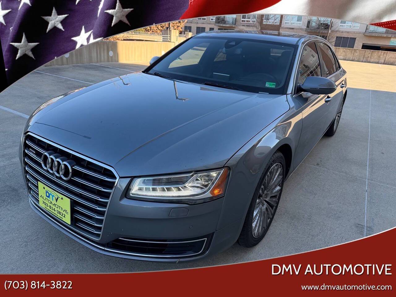 2015 Audi A8 3.0S — Sedan — 102,945 mi — Falls Church, VA