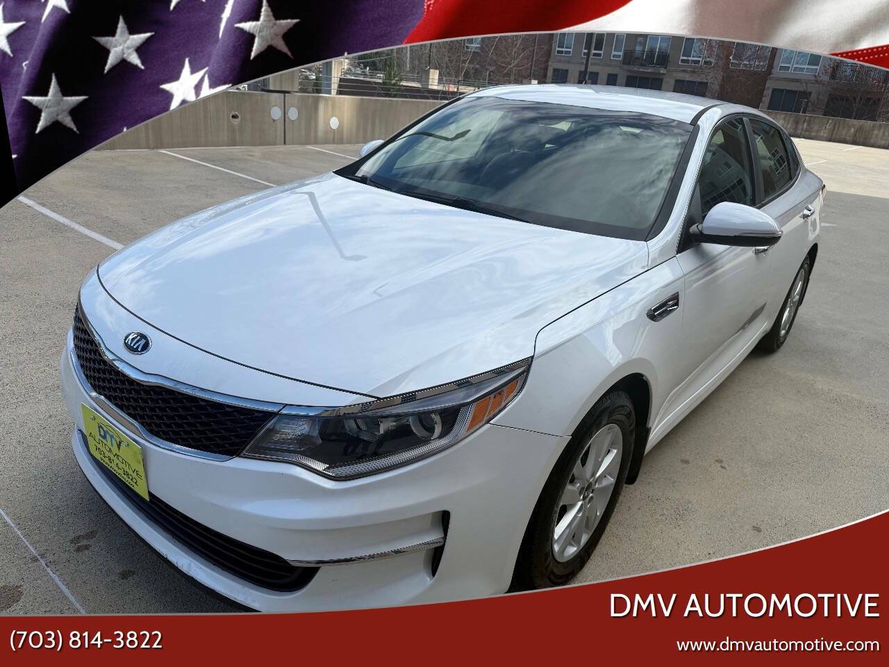 2016 Kia Optima LX — Sedan — 105,653 mi — Falls Church, VA