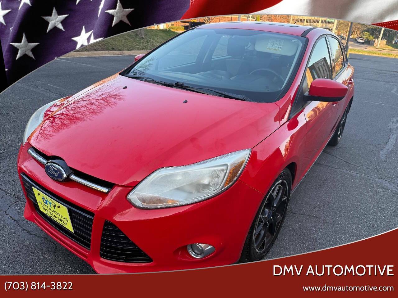 2012 Ford Focus SE — Hatchback — 133,915 mi — Falls Church, VA