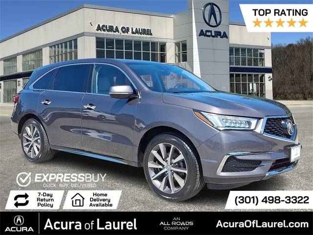 2018 Acura MDX Technology with Entertainment Package — SUV — 101,329 mi — Laurel, MD