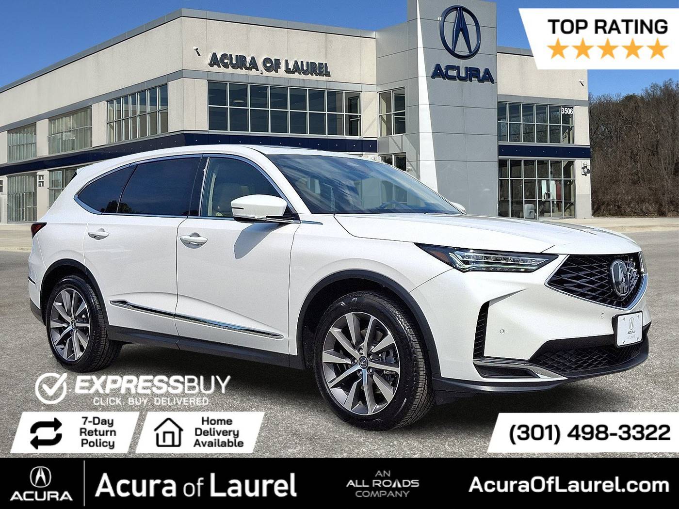 2025 Acura MDX Technology Package — SUV — 4,955 mi — Laurel, MD