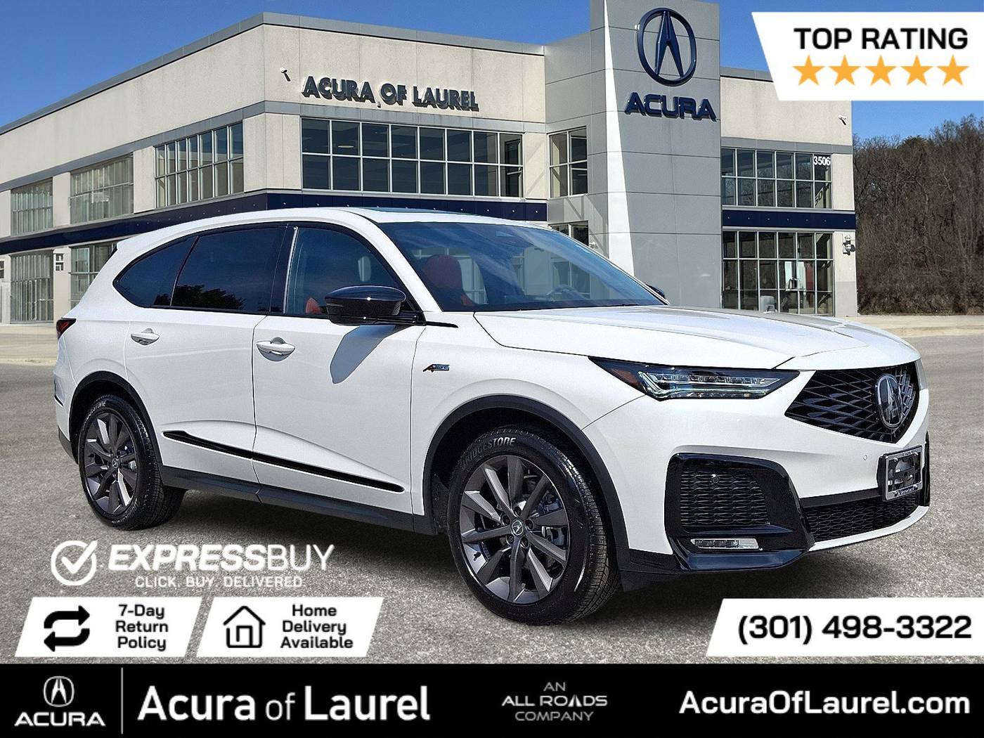 2025 Acura MDX A-Spec Package — SUV — 2,428 mi — Laurel, MD