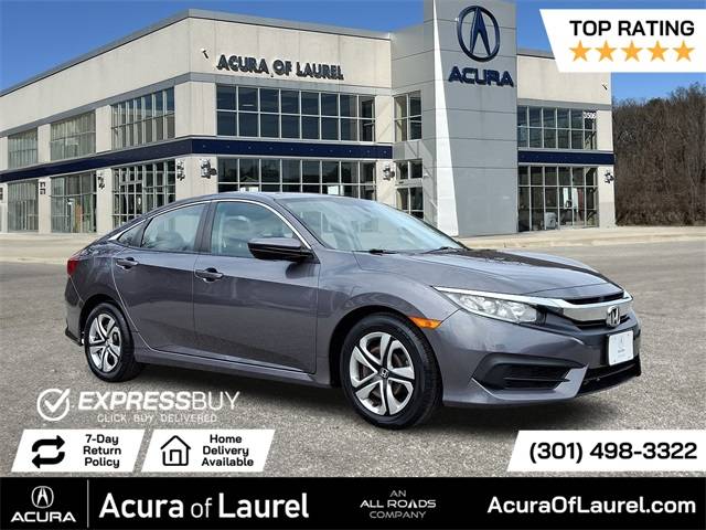 2017 Honda Civic LX — Sedan — 102,266 mi — Laurel, MD