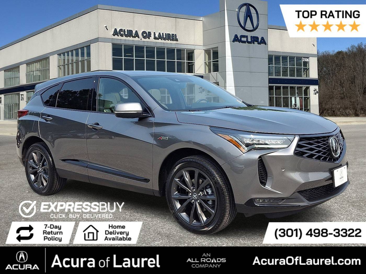 2025 Acura RDX A-Spec Package — SUV — 3,447 mi — Laurel, MD