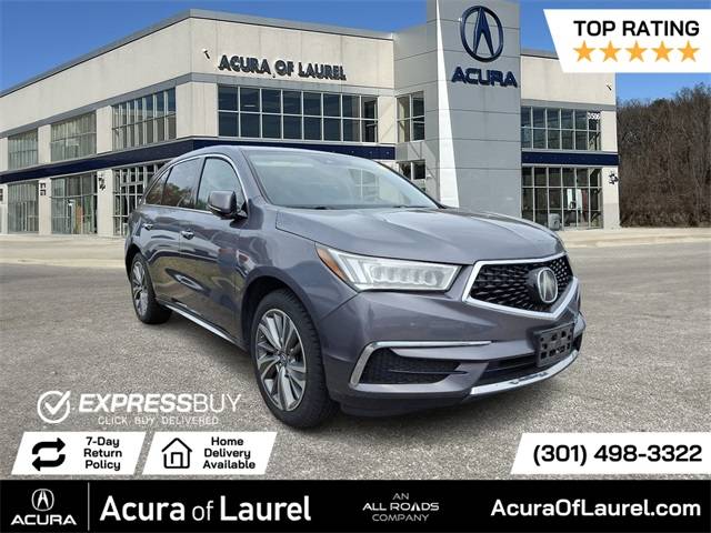 2017 Acura MDX Technology Package — SUV — 72,438 mi — Laurel, MD