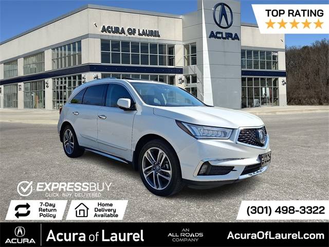 2018 Acura MDX Advance Package — SUV — 53,104 mi — Laurel, MD