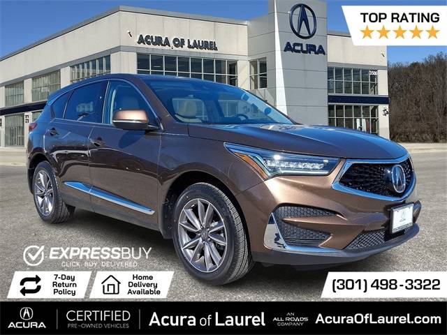 2019 Acura RDX Technology Package — SUV — 54,223 mi — Laurel, MD