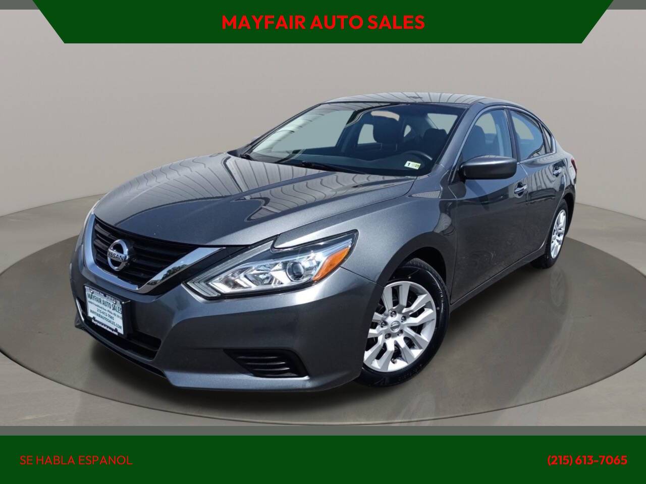 2016 Nissan Altima 2.5 S — Sedan — 71,300 mi — Philadelphia, PA