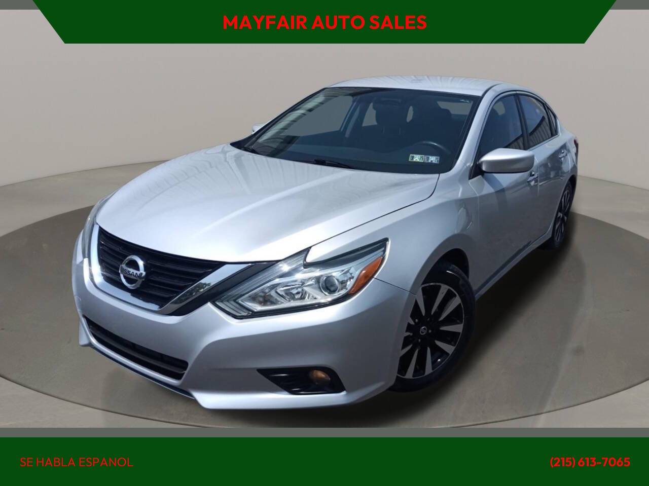 2018 Nissan Altima 2.5 SV — Sedan — 105,763 mi — Philadelphia, PA