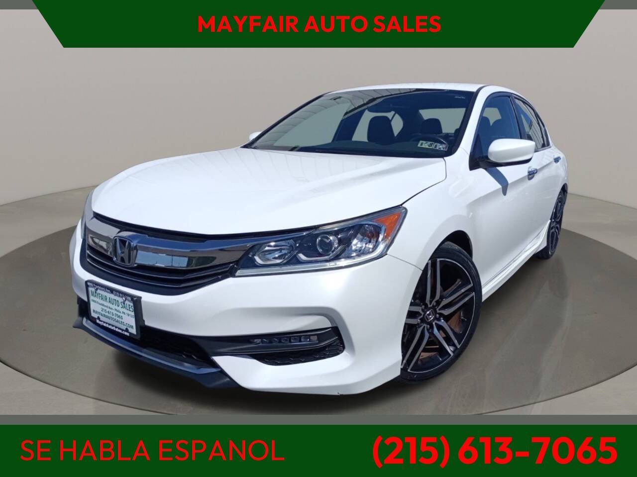 2016 Honda Accord Sport — Sedan — 102,481 mi — Philadelphia, PA