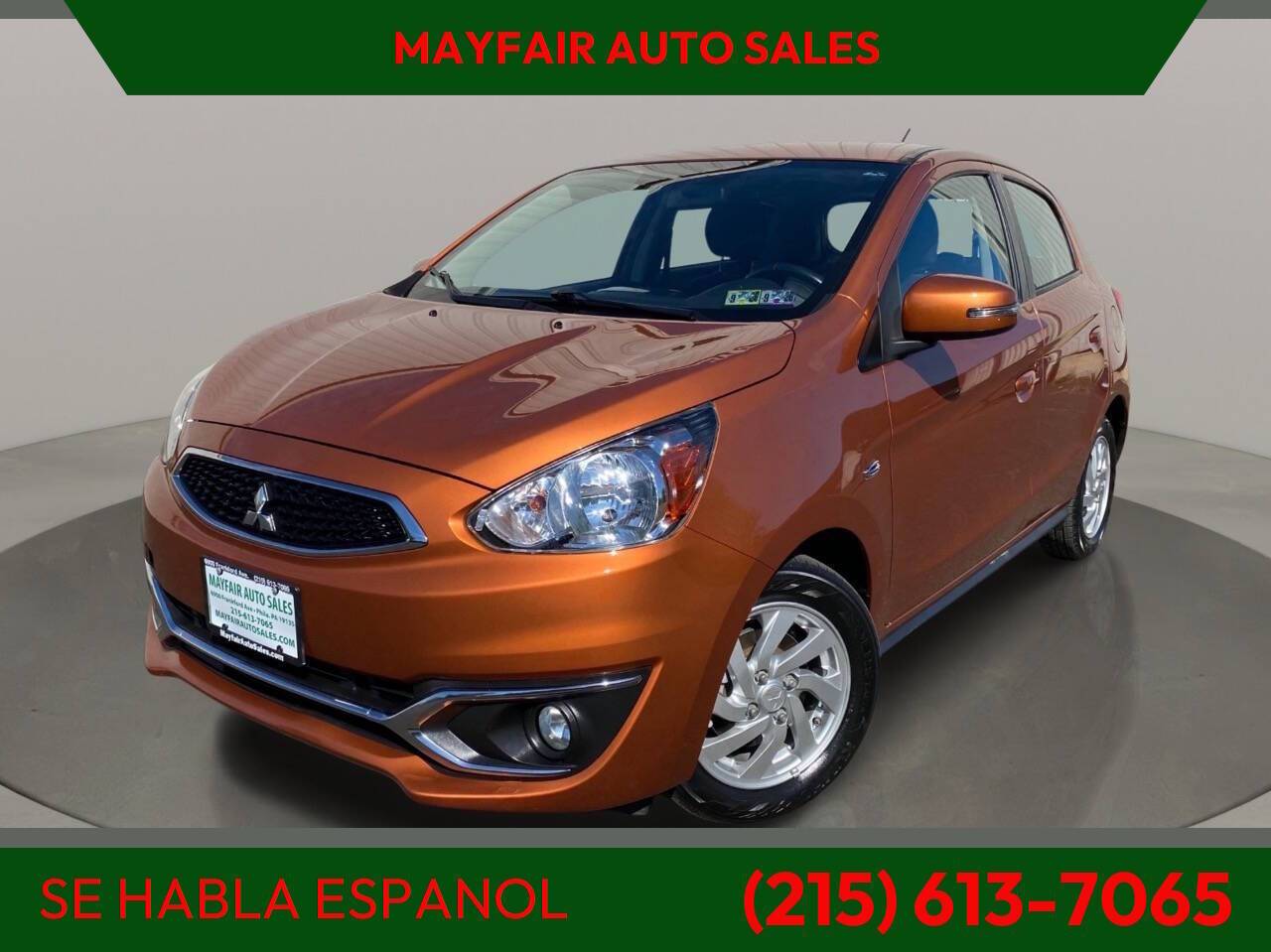 2020 Mitsubishi Mirage SE — Hatchback — 52,100 mi — Philadelphia, PA
