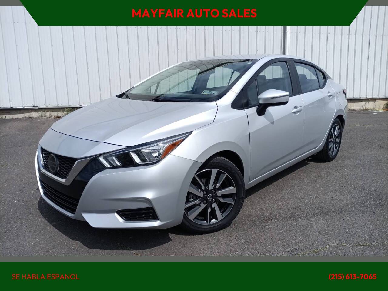 2021 Nissan Versa SV — Sedan — 65,345 mi — Philadelphia, PA
