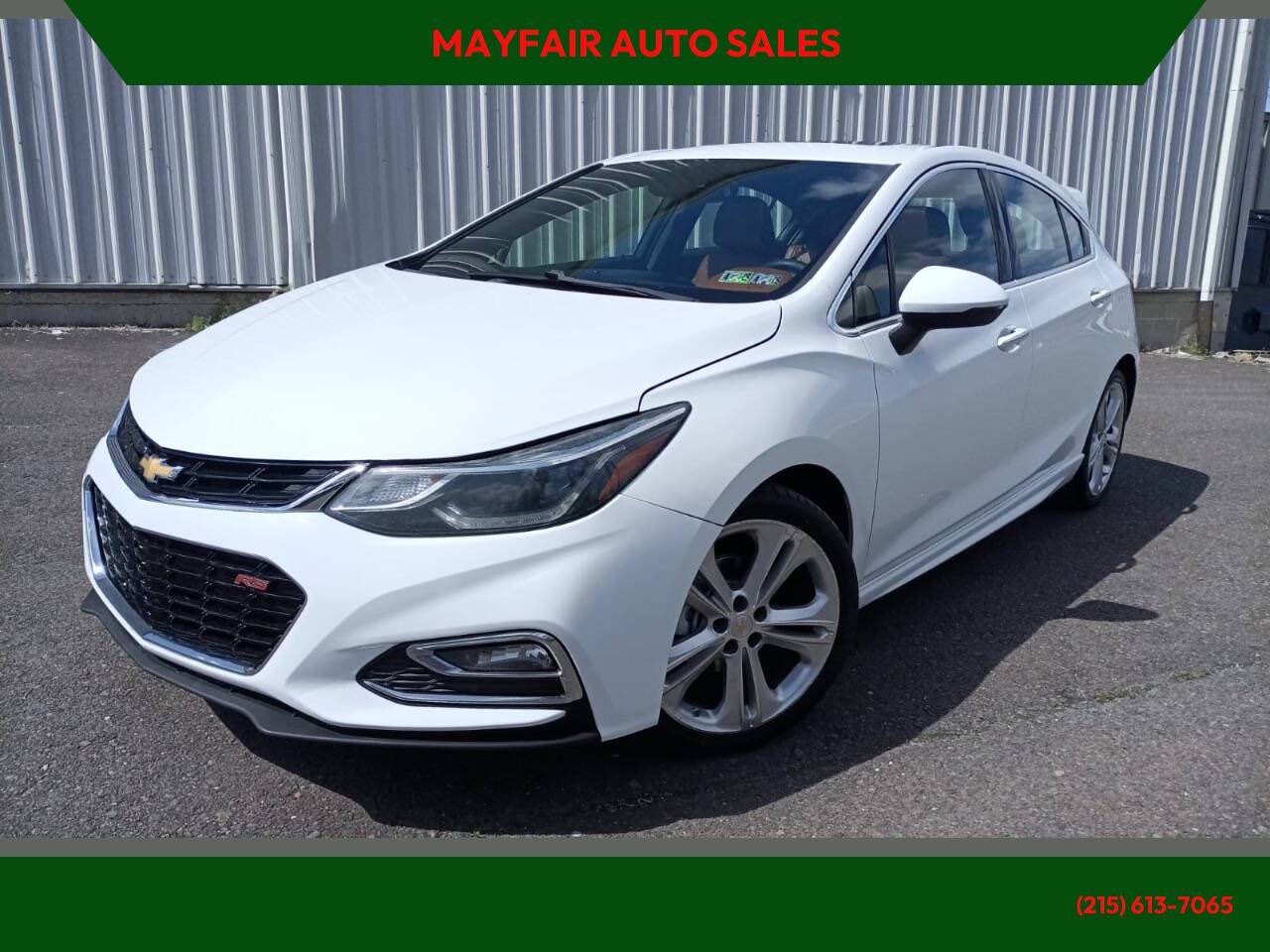 2017 Chevrolet Cruze Premier — Hatchback — 114,511 mi — Philadelphia, PA