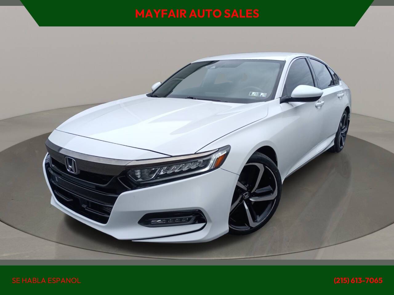 2018 Honda Accord Sport — Sedan — 70,274 mi — Philadelphia, PA