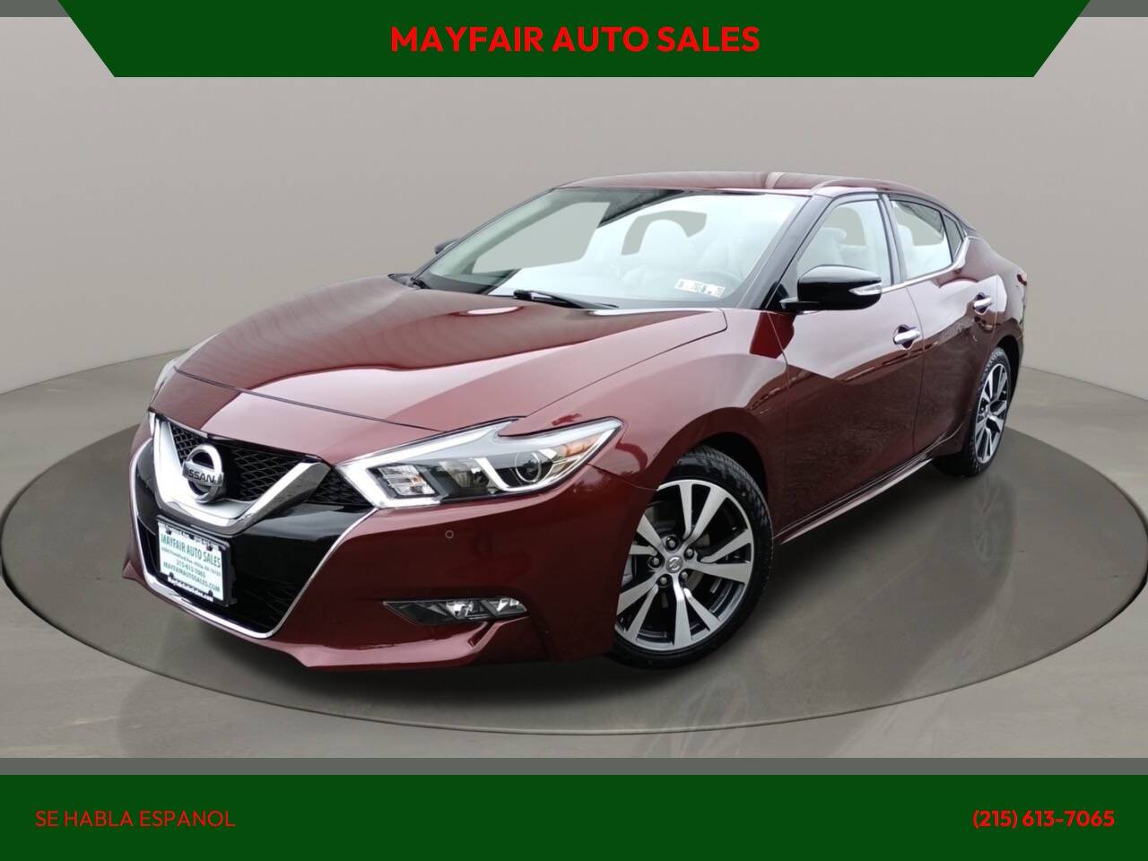 2018 Nissan Maxima SV — Sedan — 72,392 mi — Philadelphia, PA