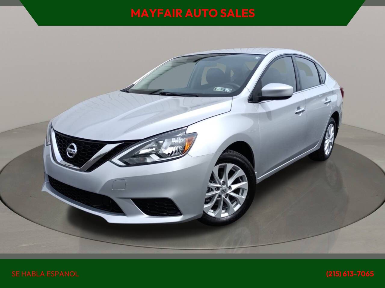 2019 Nissan Sentra SV — Sedan — 61,148 mi — Philadelphia, PA