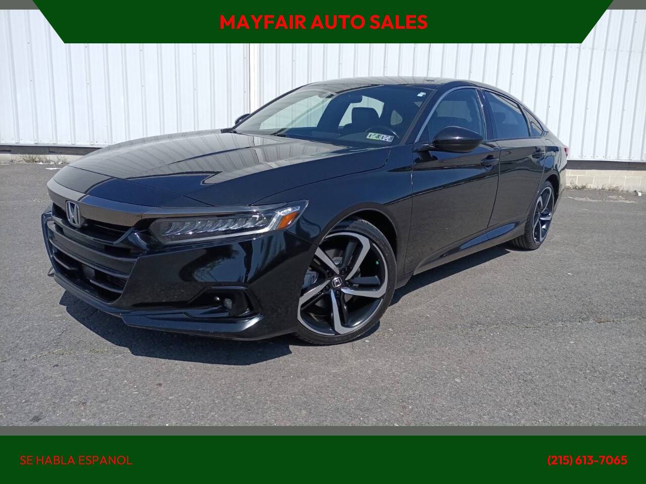 2021 Honda Accord Sport — Sedan — 58,410 mi — Philadelphia, PA