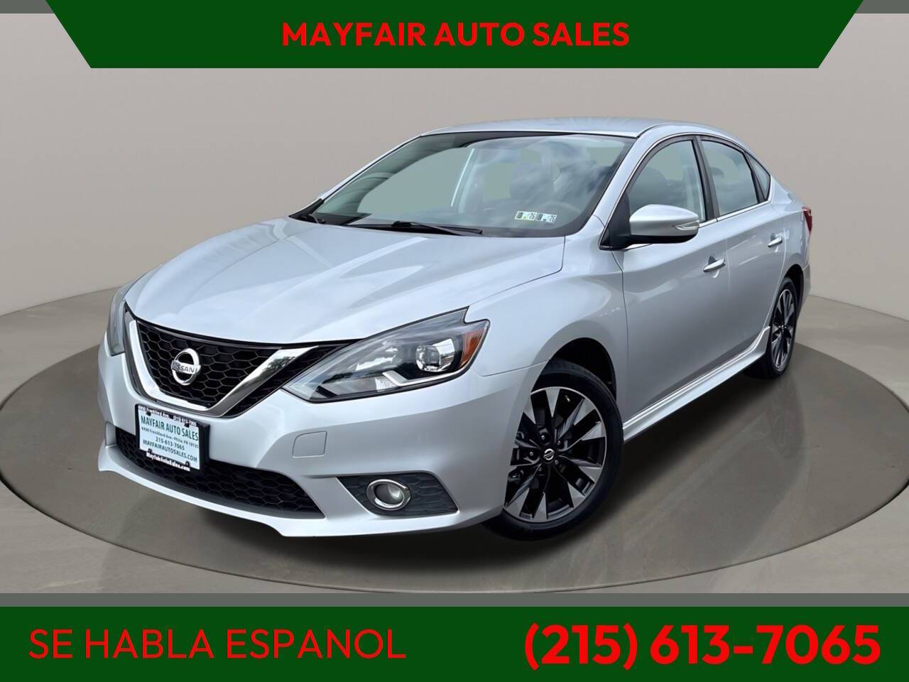 2016 Nissan Sentra SR — Sedan — 88,859 mi — Philadelphia, PA