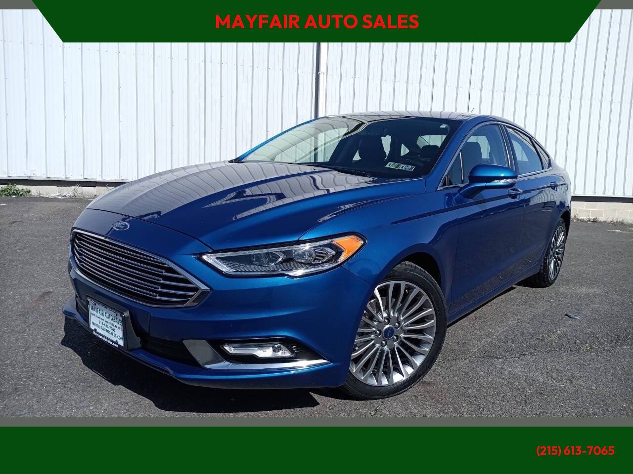 2017 Ford Fusion SE — Sedan — 60,415 mi — Philadelphia, PA