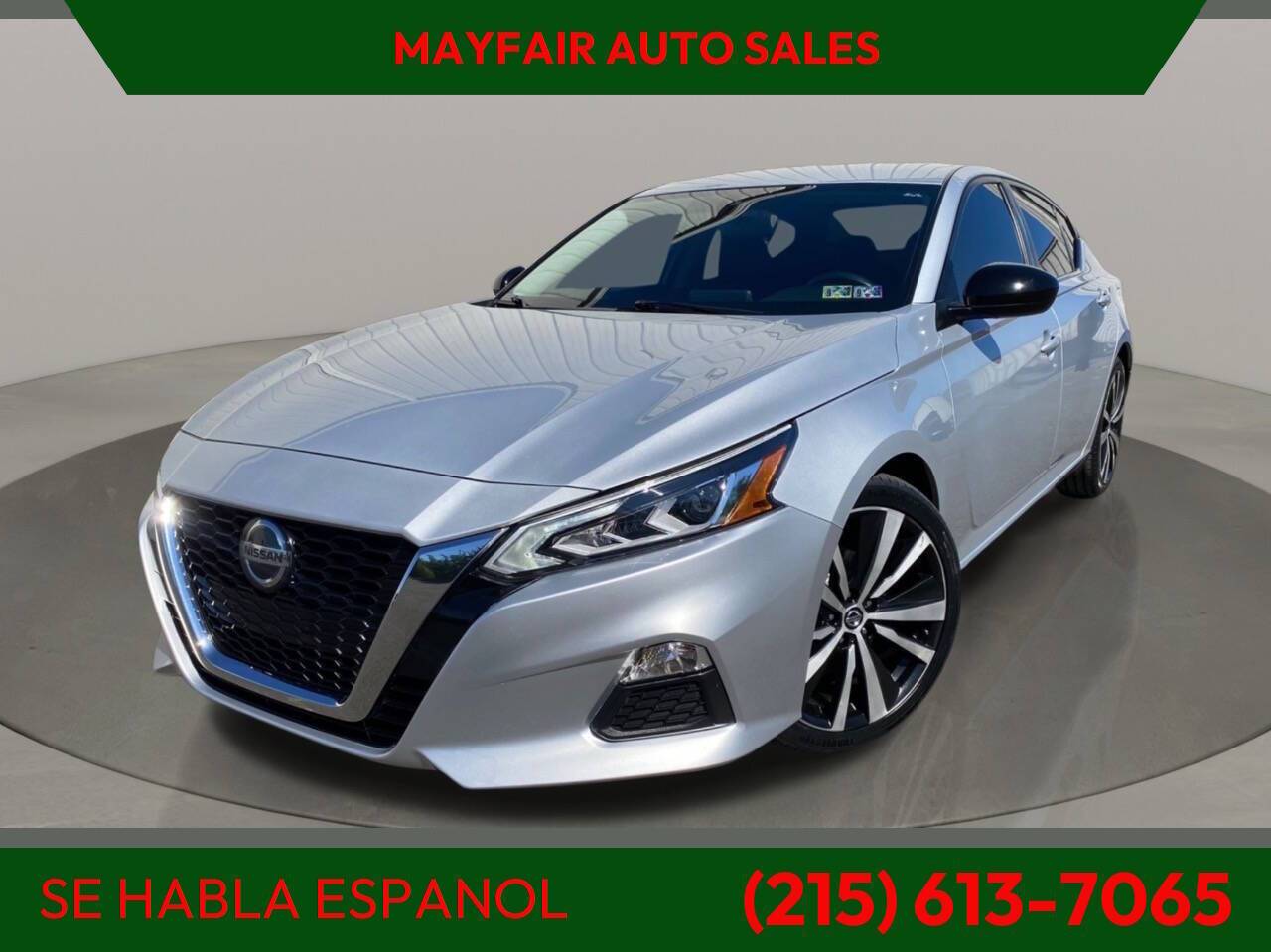 2021 Nissan Altima SR — Sedan — 93,665 mi — Philadelphia, PA