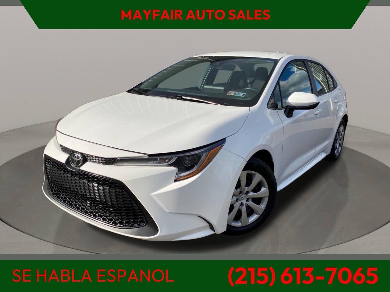 2022 Toyota Corolla LE — Sedan — 34,392 mi — Philadelphia, PA