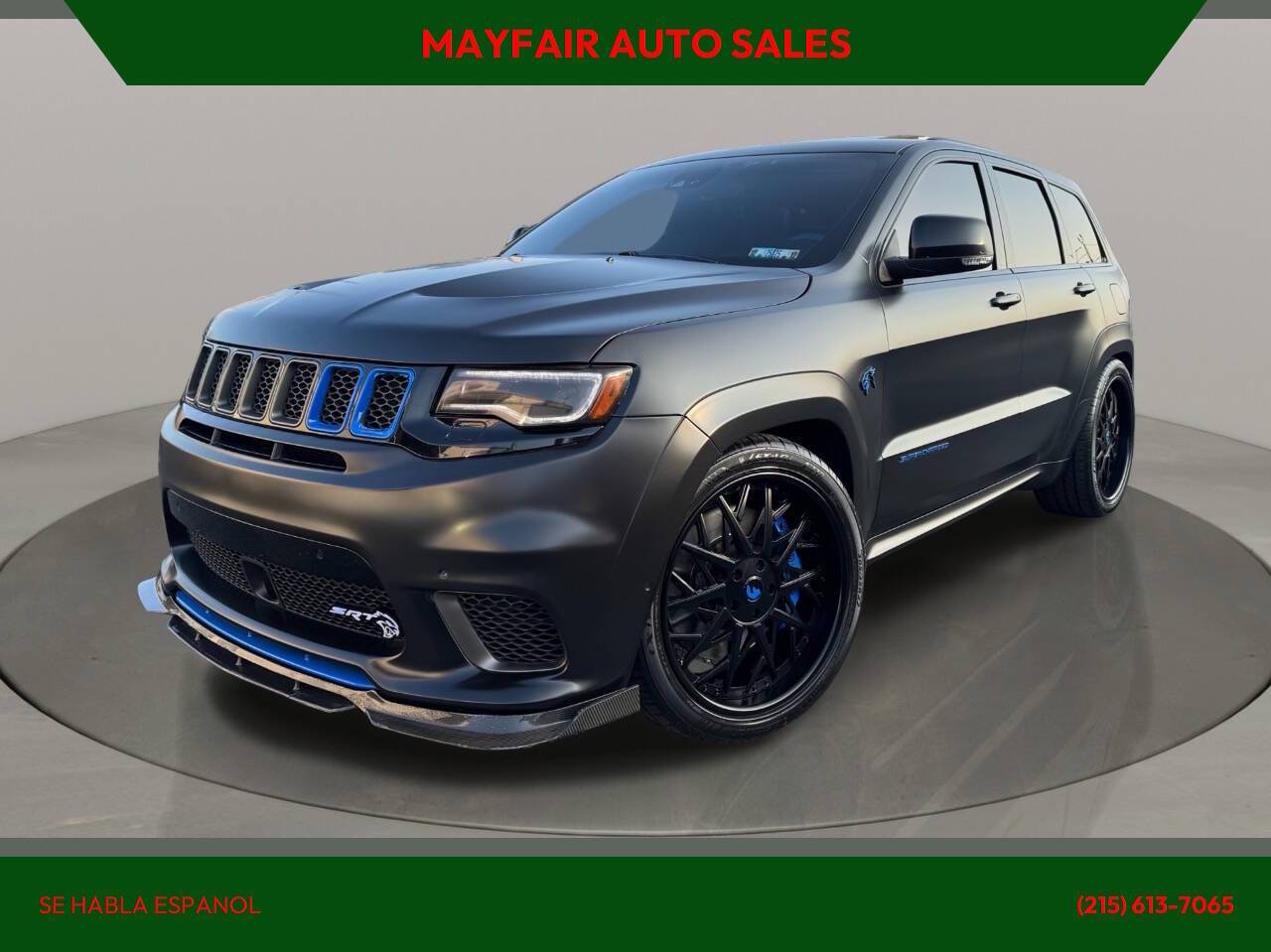 2019 Jeep Grand Cherokee Trackhawk — SUV — 63,500 mi — Philadelphia, PA