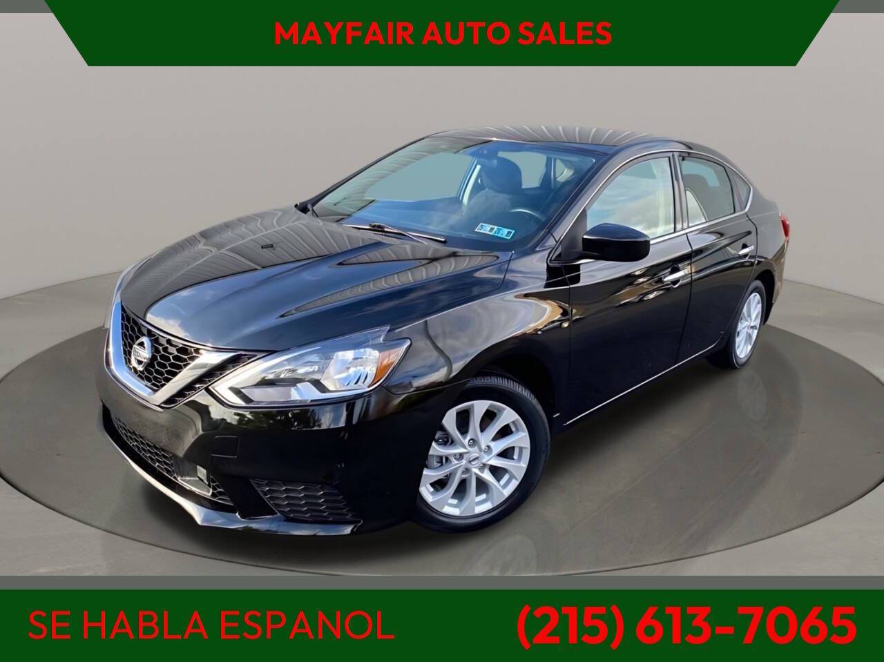 2019 Nissan Sentra SV — Sedan — 67,256 mi — Philadelphia, PA