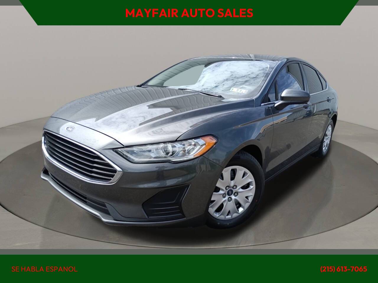 2020 Ford Fusion S — Sedan — 68,117 mi — Philadelphia, PA