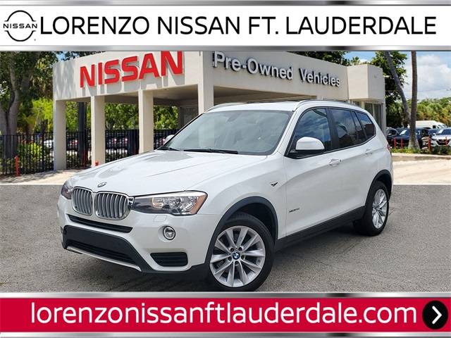 2016 BMW X3 28i — SUV — 53,487 mi — Fort Lauderdale, FL