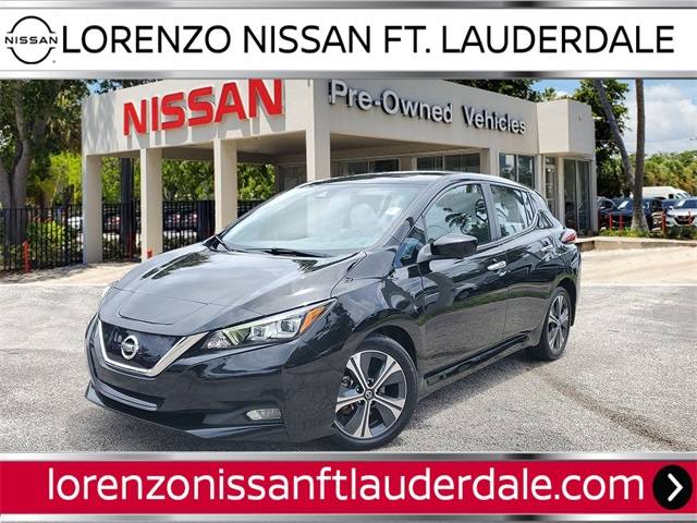 2021 Nissan LEAF SV — Hatchback — 56,750 mi — Fort Lauderdale, FL