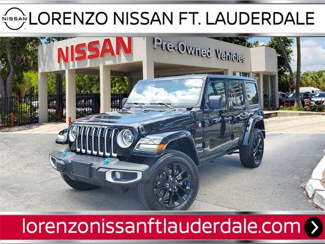 2023 Jeep Wrangler Sahara 4xe — SUV — 46,676 mi — Fort Lauderdale, FL
