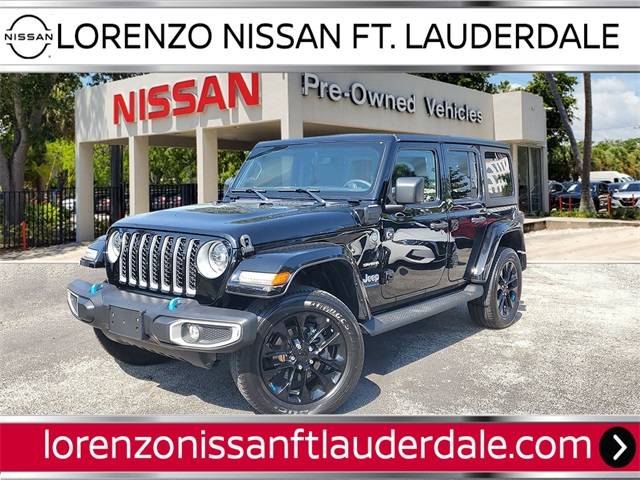 2023 Jeep Wrangler Sahara 4xe — SUV — 46,361 mi — Fort Lauderdale, FL