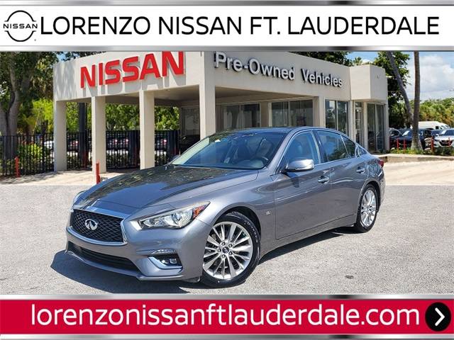 2019 INFINITI Q50 3.0t LUXE — Sedan — 16,709 mi — Fort Lauderdale, FL