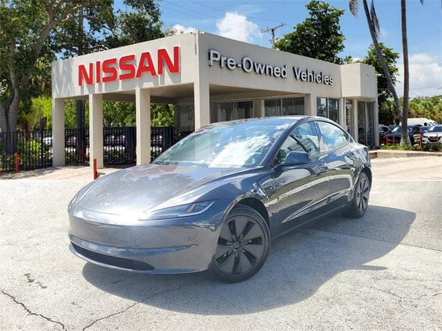 2025 Tesla Model 3 Long Range — Sedan — 9,184 mi — Fort Lauderdale, FL