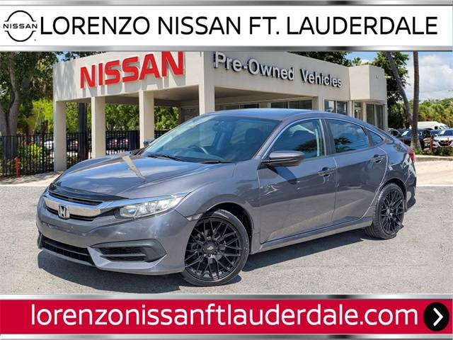 2018 Honda Civic LX — Sedan — 74,124 mi — Fort Lauderdale, FL