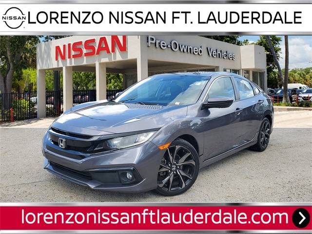 2019 Honda Civic Sport — Sedan — 50,612 mi — Fort Lauderdale, FL