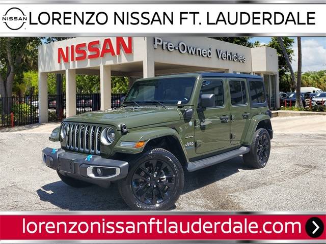 2023 Jeep Wrangler Sahara 4xe — SUV — 45,705 mi — Fort Lauderdale, FL